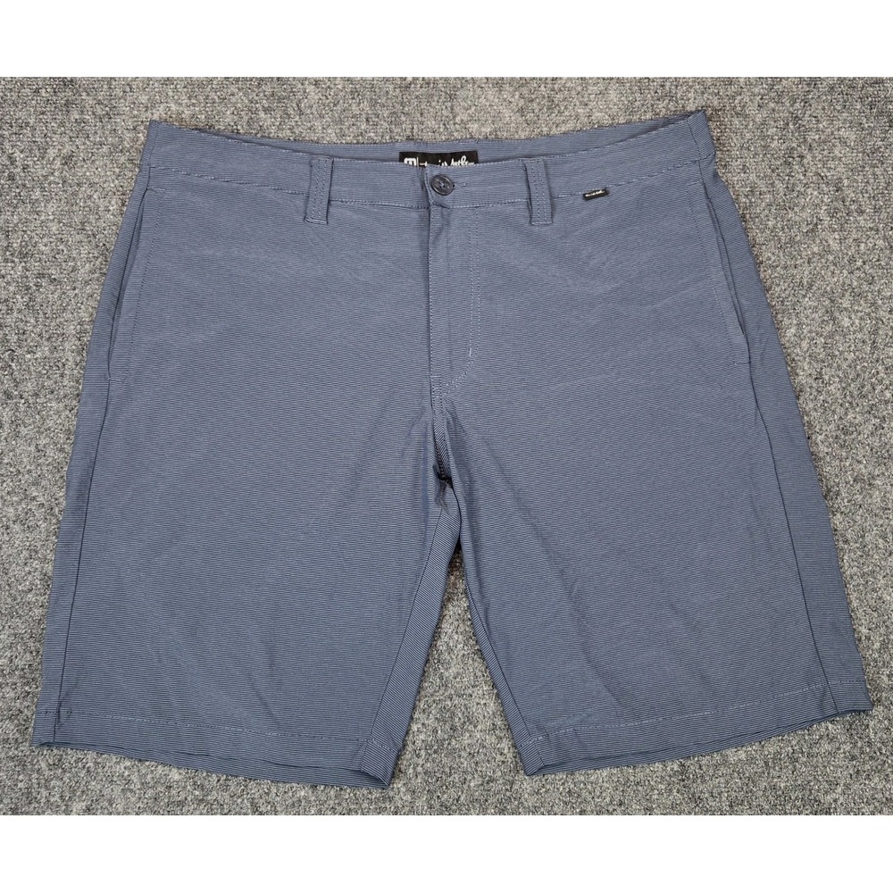 Travis Mathew‎ Golf Shorts Mens 36 Gray Stripes